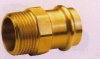 1/2" Rotguss-Gewinde für die Kühlwasserenden der Gegenstrom-Wärmetauscher (Bild für) 1/2" Rotguss-Gewinde für die Kühlwasserenden der Gegenstrom-Wärmetauscher
