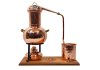 "CopperGarden®" Tischdestille Arabia 2 Liter - mit Spiritusbrenner & Aromasieb und Thermometer (Bild für) "CopperGarden®" Tischdestille Arabia 2 Liter - mit Spiritusbrenner & Aromasieb und Thermometer