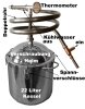 DESTILLIERMEISTER-P22-ECO - 22 Liter Potstill/Whiskydestille aus Edelstahl (Bild für) DESTILLIERMEISTER-P22-ECO - 22 Liter Potstill/Whiskydestille aus Edelstahl