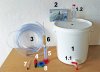Kombi-Set-20 zum Vergären und Kühlwasser für unsere Edelstahldestillen (Bild für) Kombi-Set-20 zum Vergären und Kühlwasser für unsere Edelstahldestillen