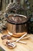 "CopperGarden®" Kupferkessel / Hexenkessel, "verzinnt" mit Deckel ca. 20 Liter (Bild für) "CopperGarden®" Kupferkessel / Hexenkessel, "verzinnt" mit Deckel ca. 20 Liter